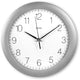 Hama Wanduhr - Teneriffa - funkgesteuertes DCF - Silber