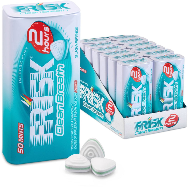 Frisk Clean Breath Intense Mint – Frischmacher – zuckerfrei – 1x12 Stück