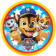 Sombo Wurfscheibe Paw Patrol, verschiedene Farben, Kunststoff