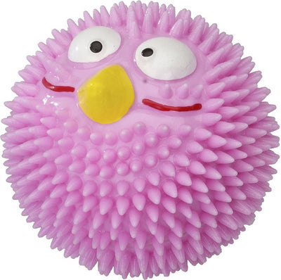 Ebi - Spielzeug für Tiere - Hund - Gummi-Glücksvogel mit Erdbeergeschmack - 6,3cm rosa - 1Stk
