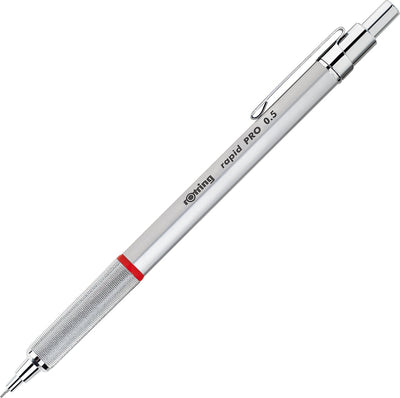 Rotring Rapid Pro Druckbleistift | 0,5 mm | Chrom