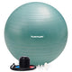 Tunturi Anti Burst Fitnessball mit Pumpe – Yogaball 55 cm – Pilatesball – Schwangerschaftsball – 220 kg Benutzergewicht – inkl. Trainings-App – Benzin