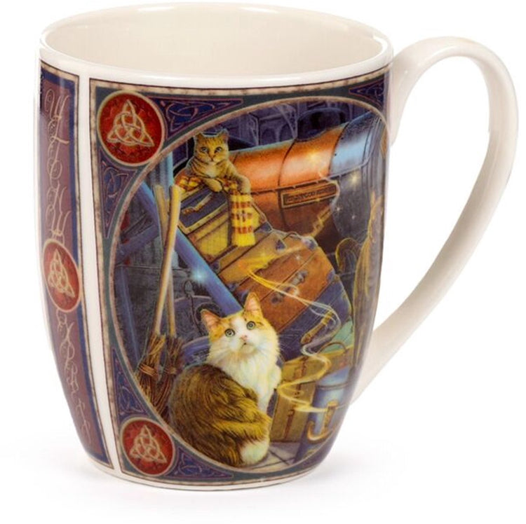 Lisa Parker Witchwood Express Cats Porzellan Becher