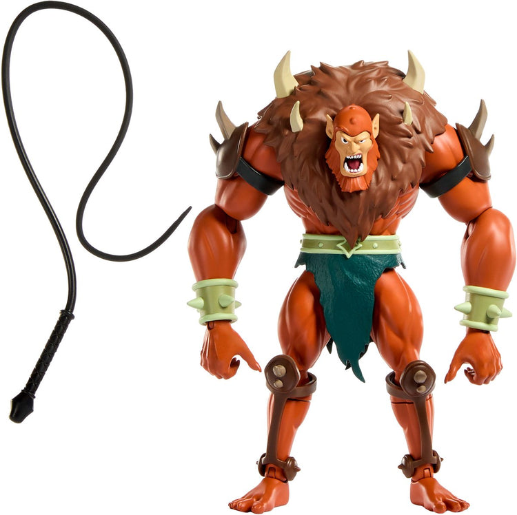 Mattel Masters of the Universe Origins Deluxe Actionfigur Beast Man 14 cm große Actionfigur