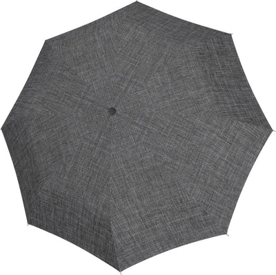 Reisenthel Umbrella Pocket Duomatic Faltschirm – ø 97 cm – Twist Silbergrau