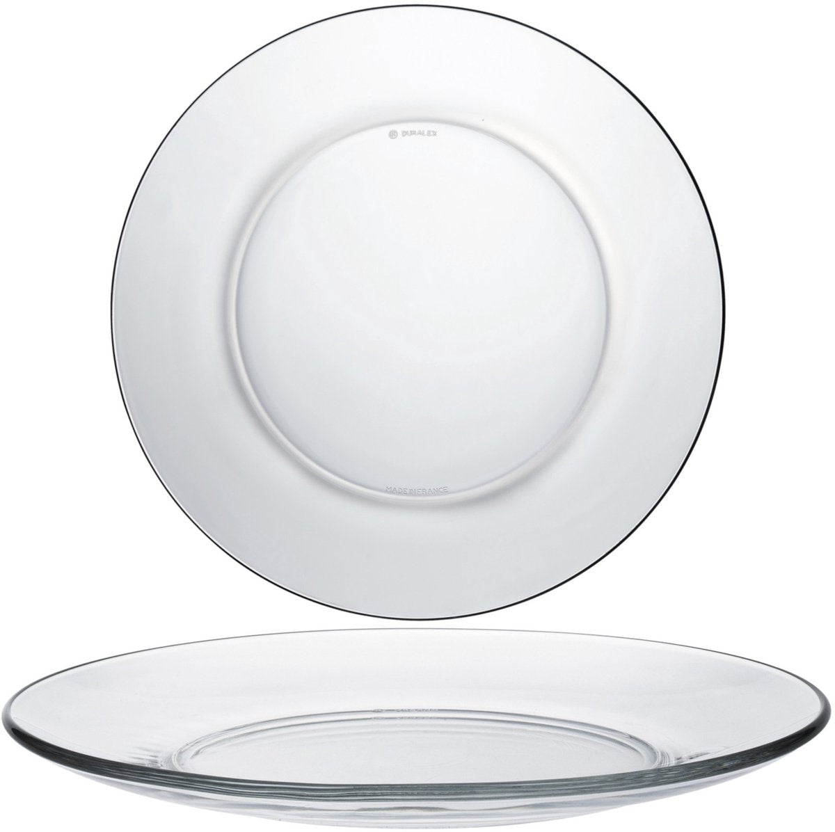 Duralex Lys – Flachbrett – 235 x 20 mm – transparent – 6er-Set
