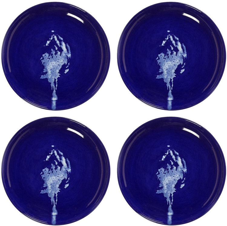 Serax - Ottolenghi Feast - Teller xs - dunkelblau weiß - 16 ø - 4 Stück