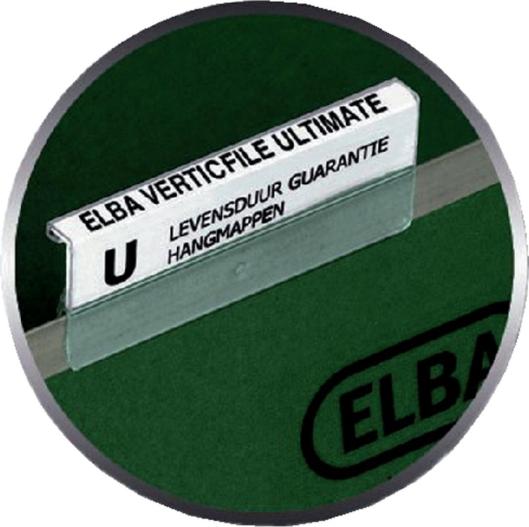 Elba-Reiterstreifen für vertikale Feilenreiter 65x16mm weiß