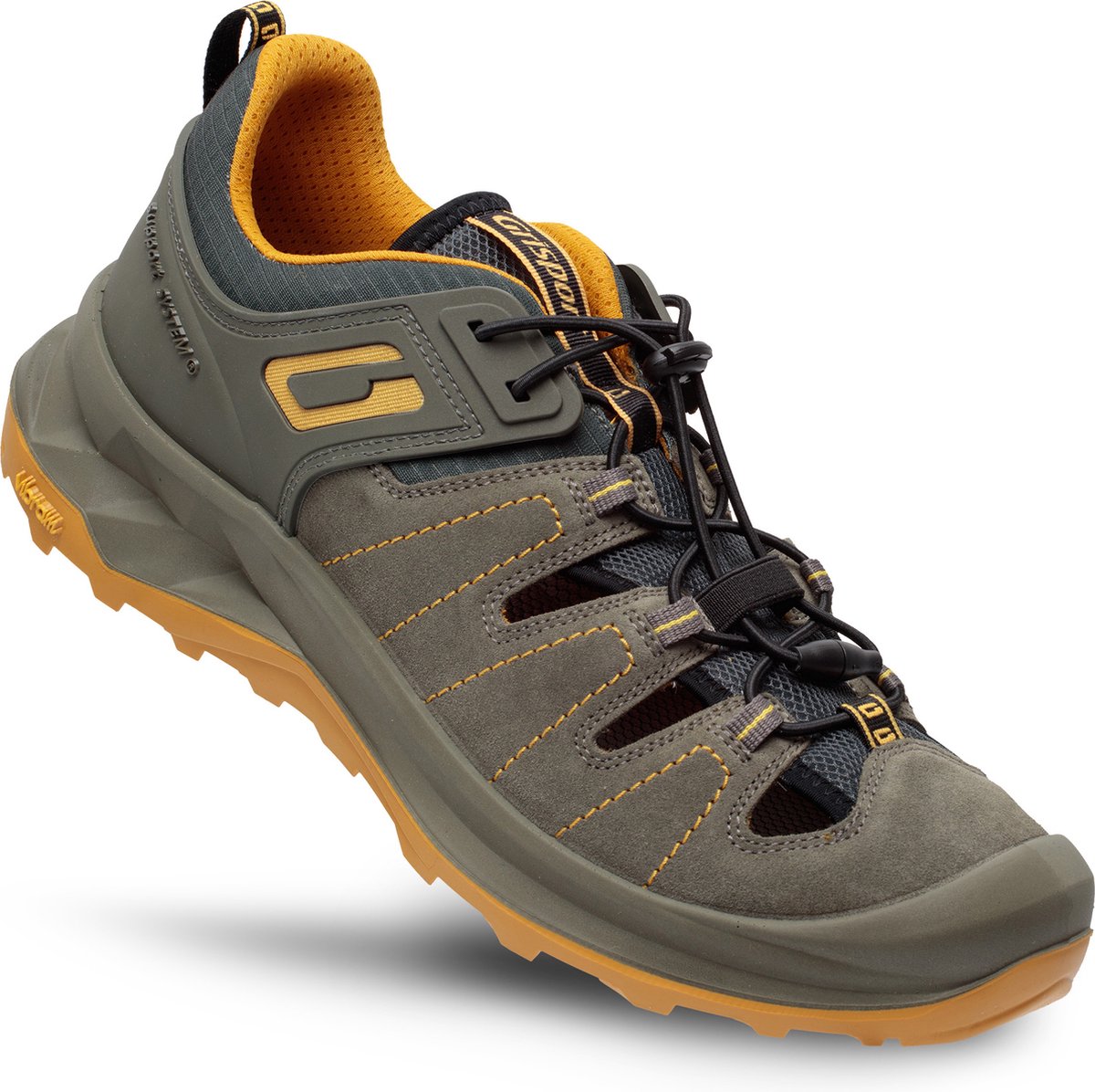 Grisport Safari Low Unisex-Wanderstiefel - Grün Gelb