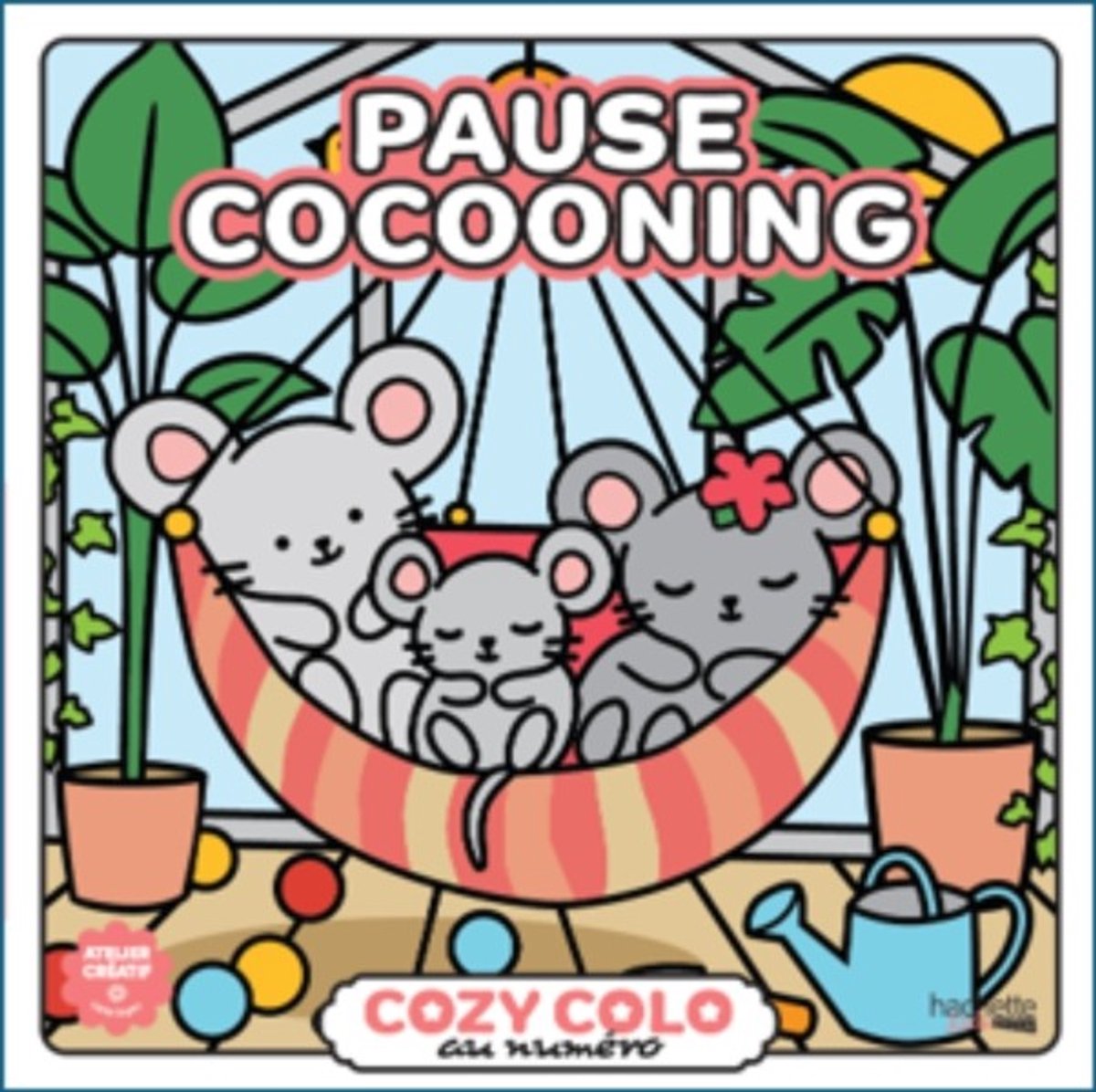 Hachette pratique – Pause Cocooning – Malbuch nach Zahlen