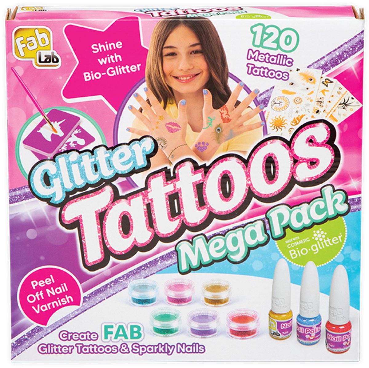 Goliath Fablab Glitzer-Tattoos