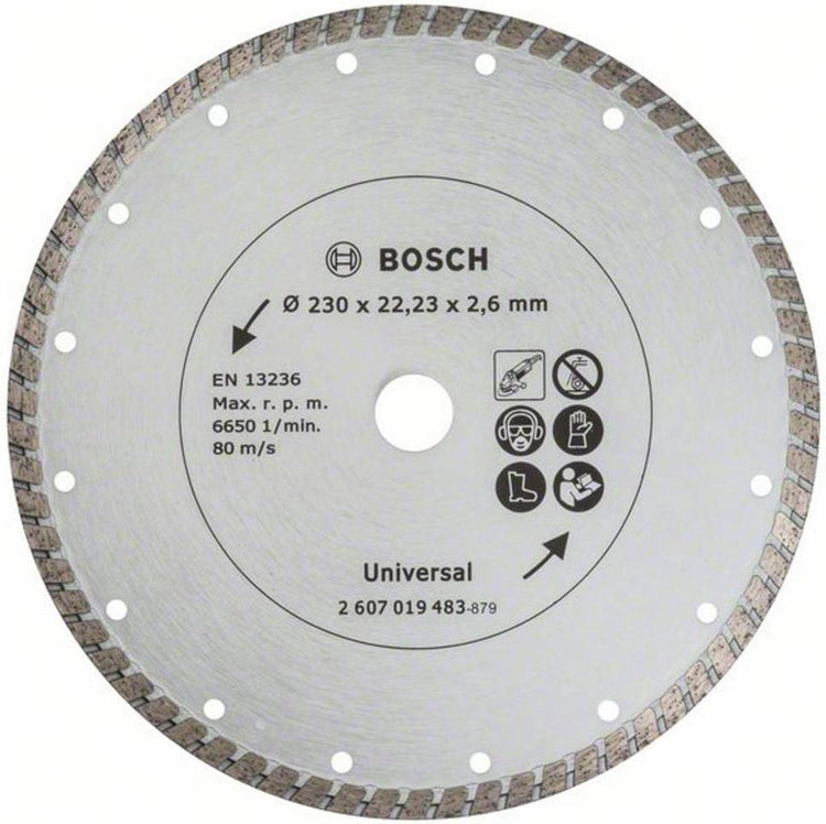 Bosch Diamantscheibe 230mm - Turbo