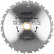 Wolfcraft - Kreissägeblatt 190mm - 24 Zähne - für Akku-Handkreissäge - Serie Flieder - 6347000