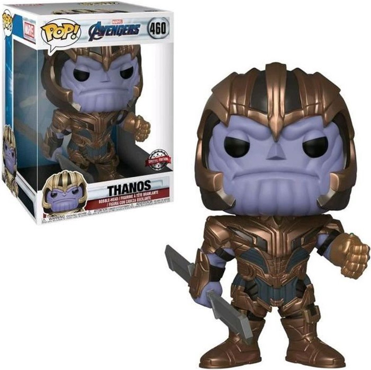 Funko Thanos 10 Zoll – Pop! - Avengers Endgame-Figur – 25 cm