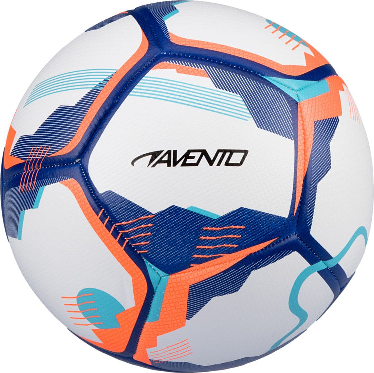 Avento Strandfußball - Sunset Striker - Weiß Blau - Größe 5 - ø ca. 22 cm