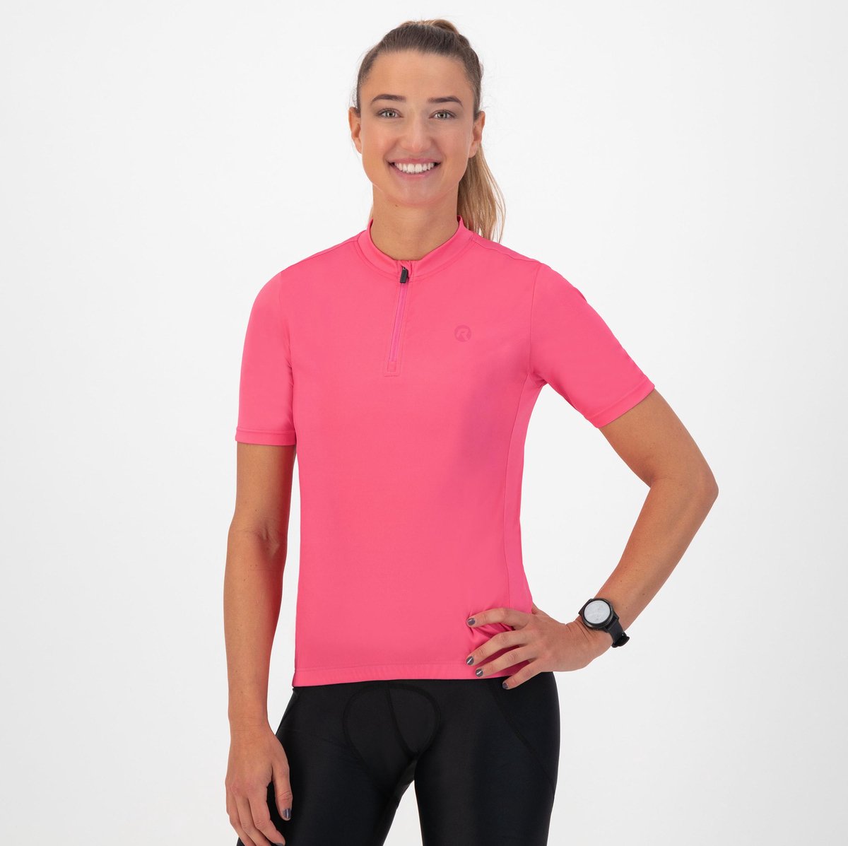 Rogelli Core Radtrikot Damen – Kurzarm – Rosa – L