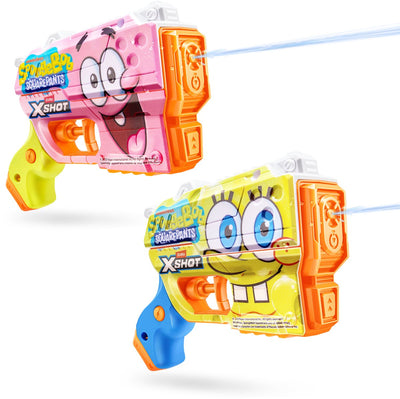 X-Shot Water Xshot Schnellfüll-Wasserpistole Songebon 2er-Pack Zuru Toy Blaster