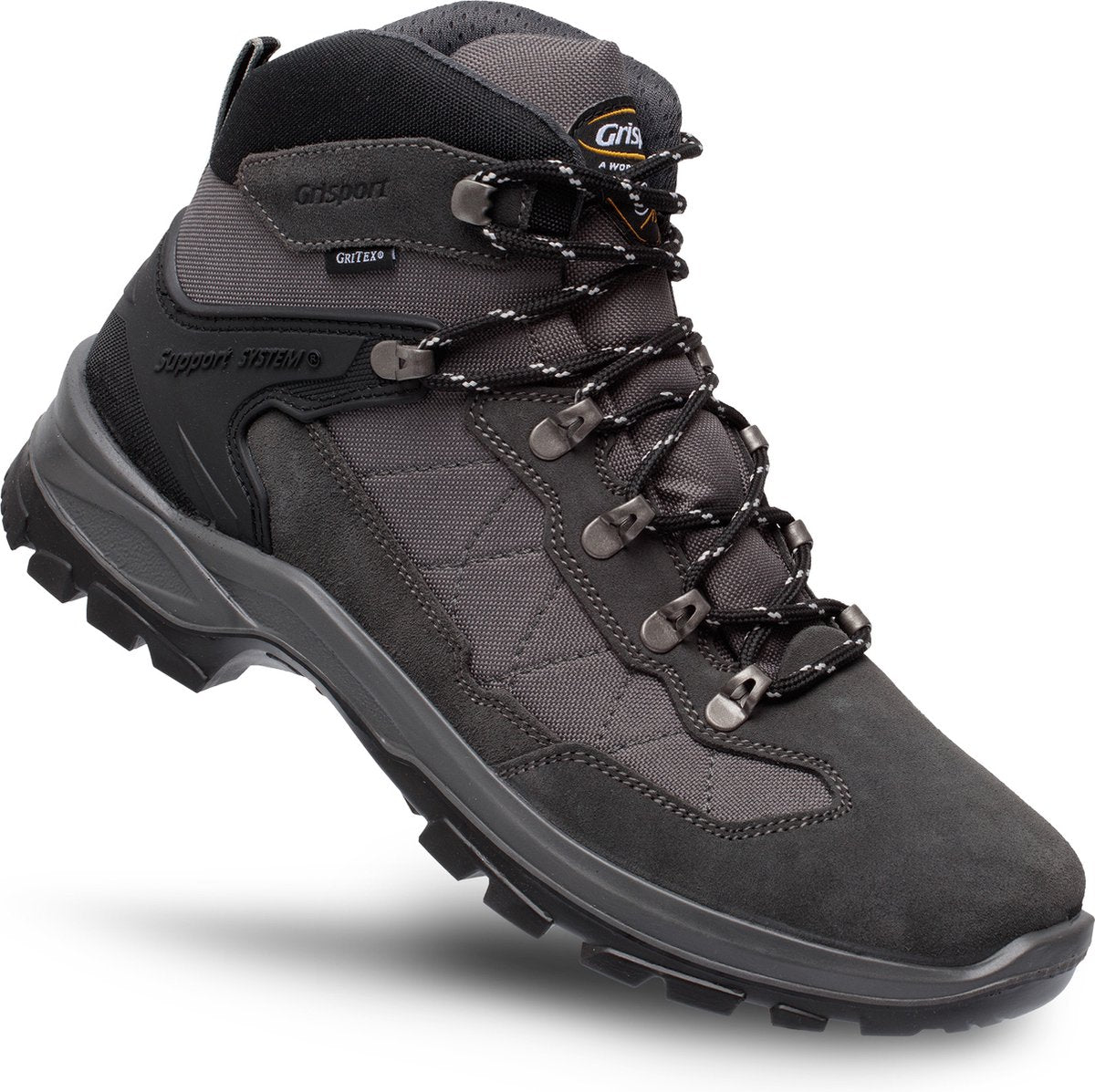 Grisport Scout Mid Unisex-Wanderstiefel – Grau