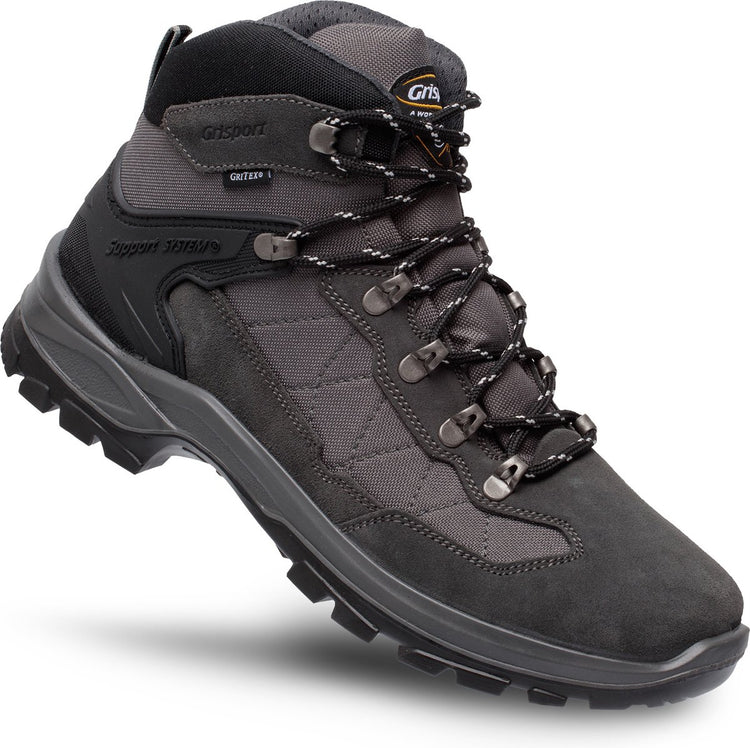 Grisport Scout Mid Unisex-Wanderstiefel – Grau