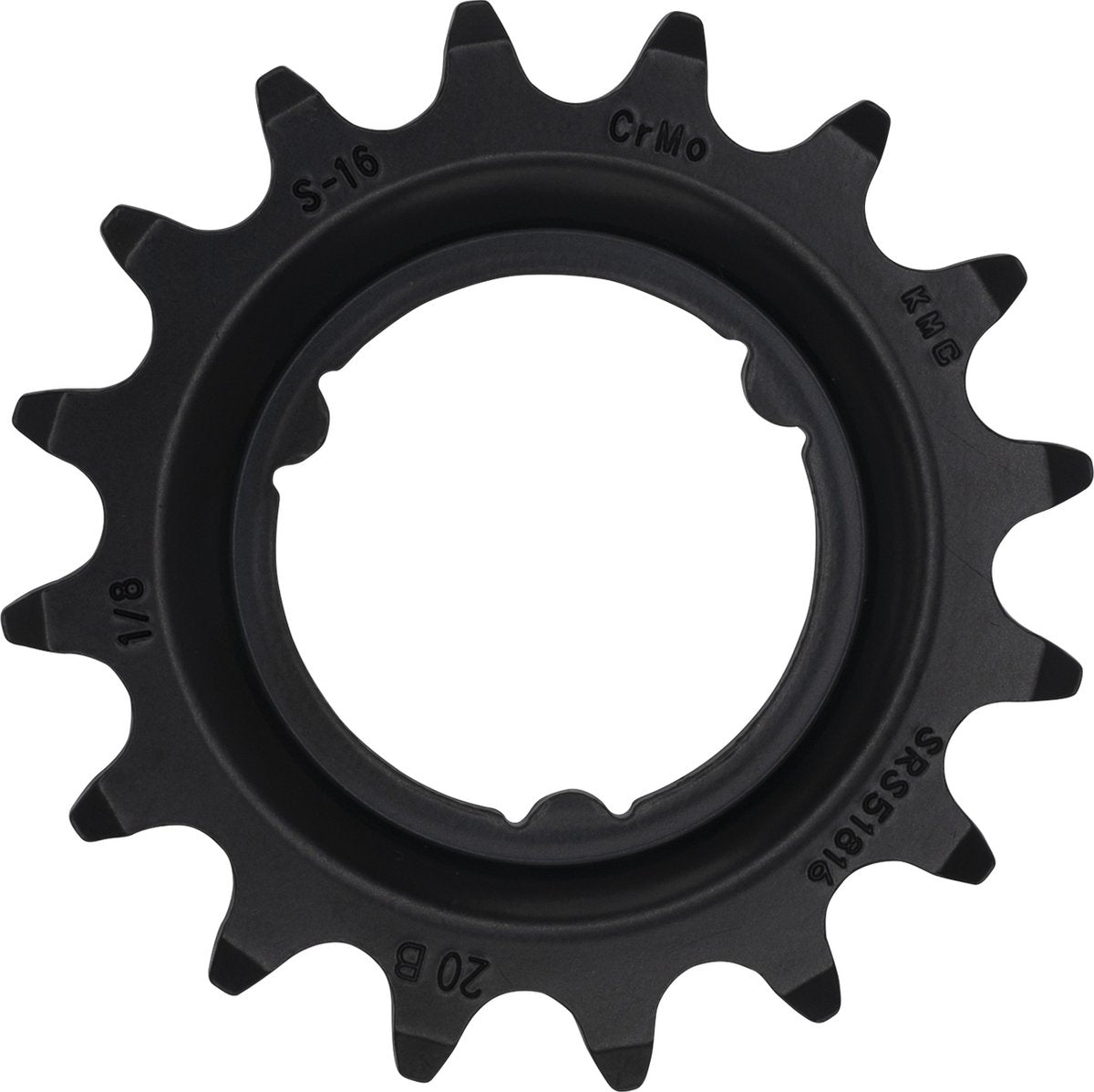 KMC Shimano 16T Gear - Elektrofahrrad - Schwarz