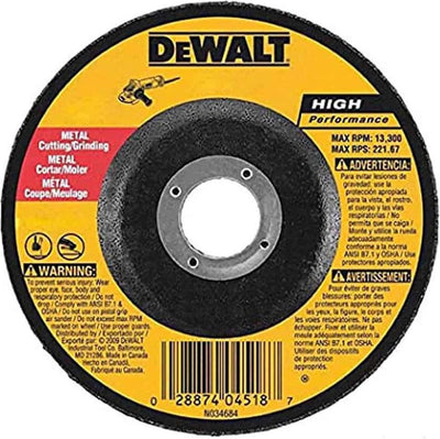 Dewalt Zubehör Extreme 2x Schleifscheibe für Metall | 125 x 6,0 x 22,2 mm – dx7941-ae