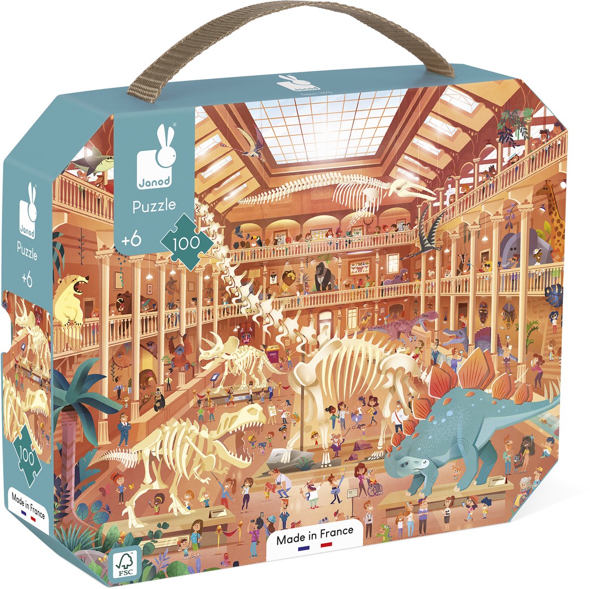 Janod – Puzzle – das Naturkundemuseum