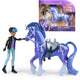 Einhorn-Akademie-Puppe Rory und Einhorn Sturm 11,5 cm und 12,5 cm