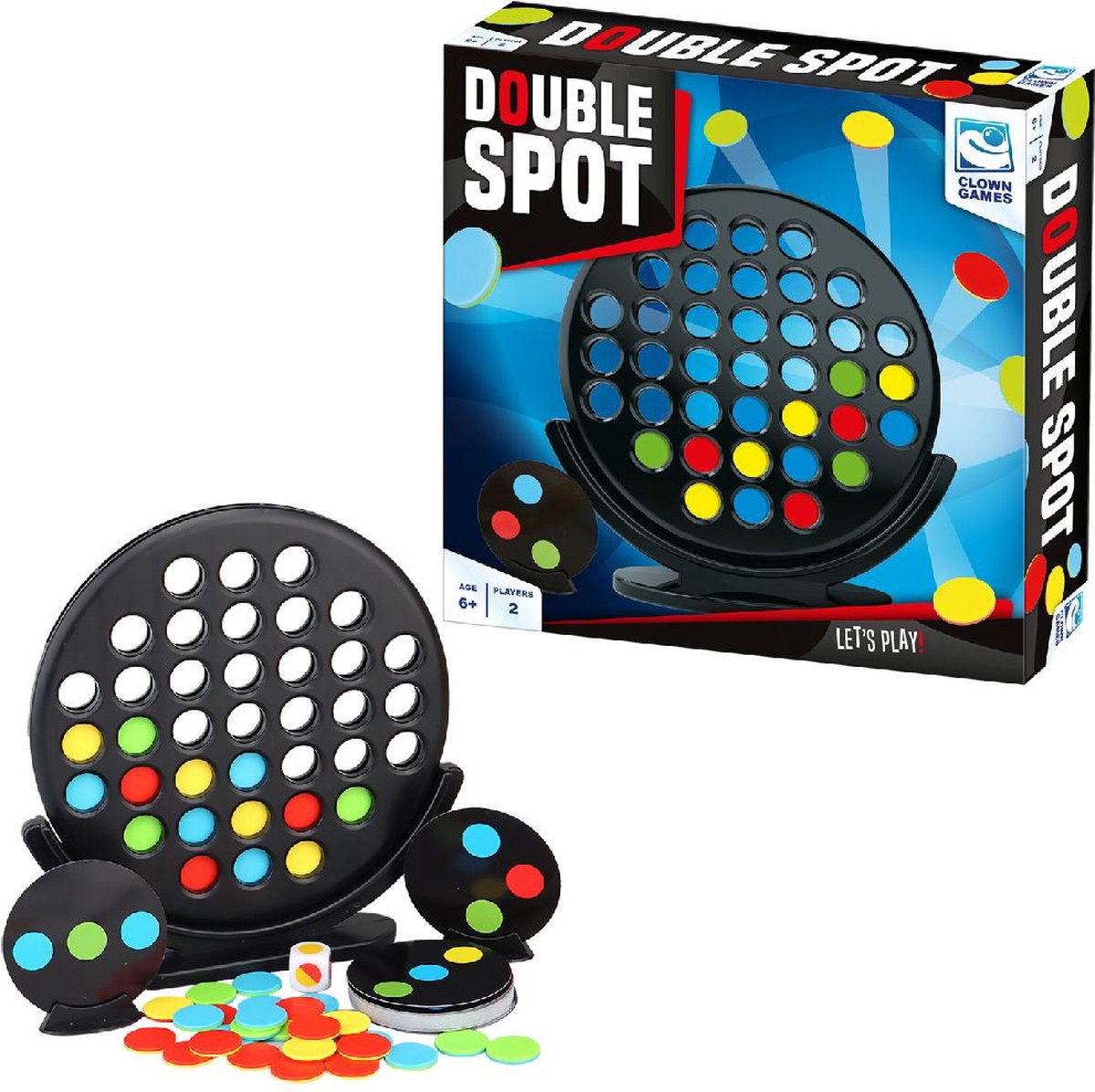 Clown Games Double Spot Board Game