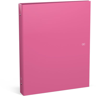 QC-Pastell-Neon-QC-Farbringordner A4 – Neonrosa – 23 Ringe