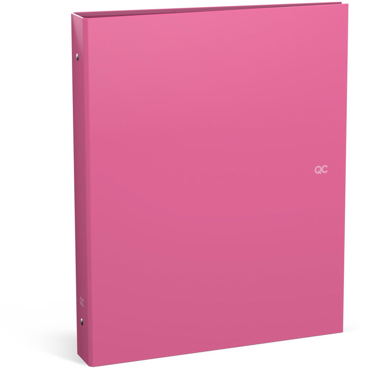 QC-Pastell-Neon-QC-Farbringordner A4 – Neonrosa – 23 Ringe