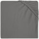 Jollein – Baby-Spannbettlaken aus Jersey (Sturmgrau) – Baumwolle – 60 x 120 cm