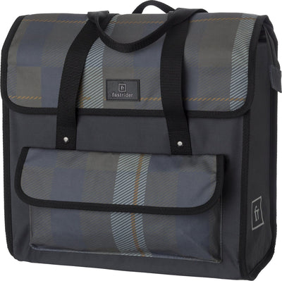 Fastrider Lasse Luxus-Shopper-Fahrradtasche Basics Check CG