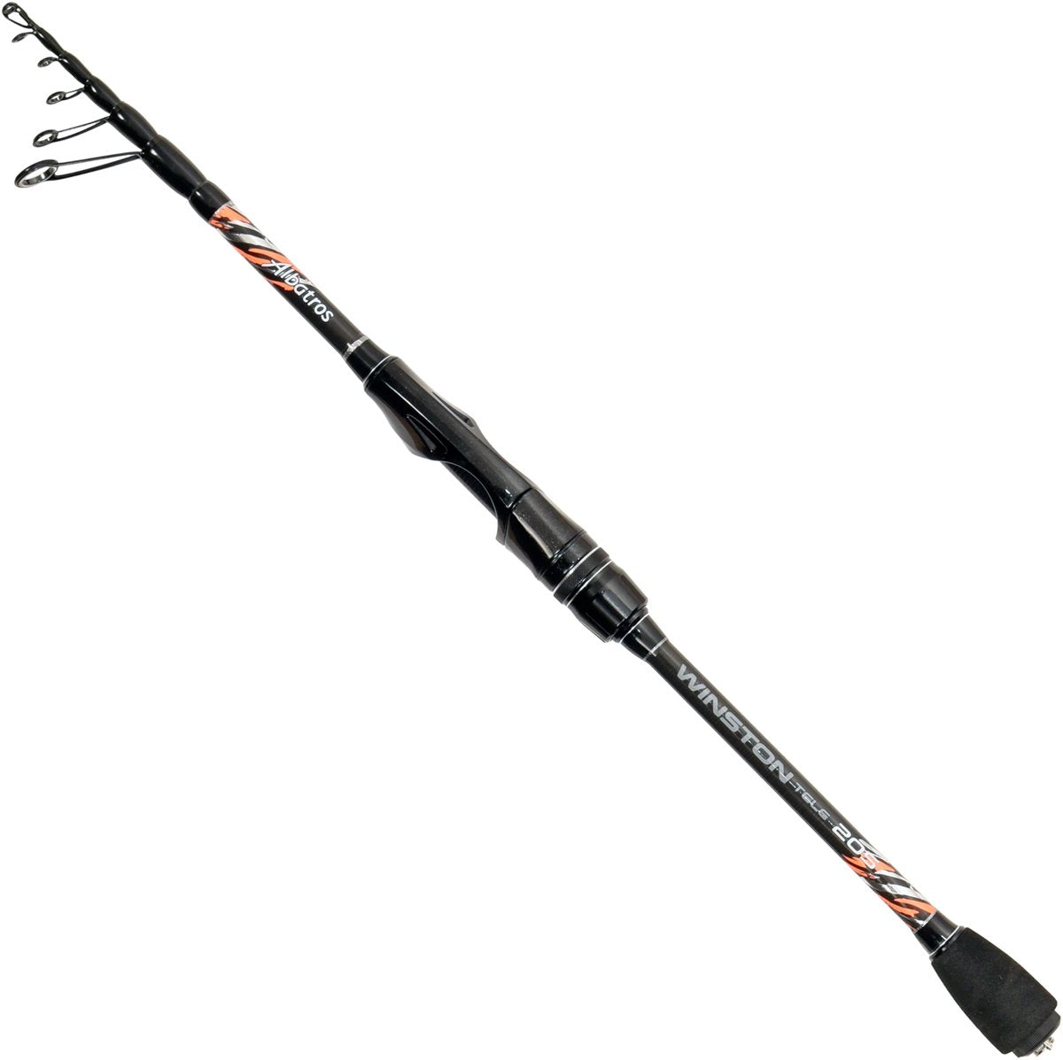Albatros Winston Tele 240 6 5-20gr – Teleskop-Reiserute mit Luxushülle