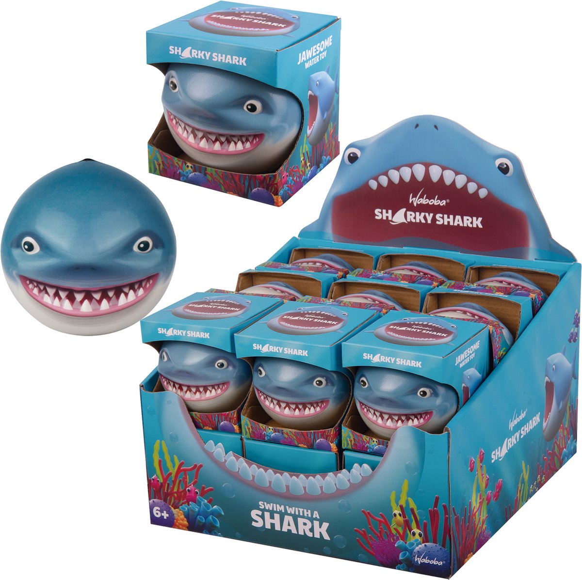 Waboba-Ball-Shark-Karton-Display