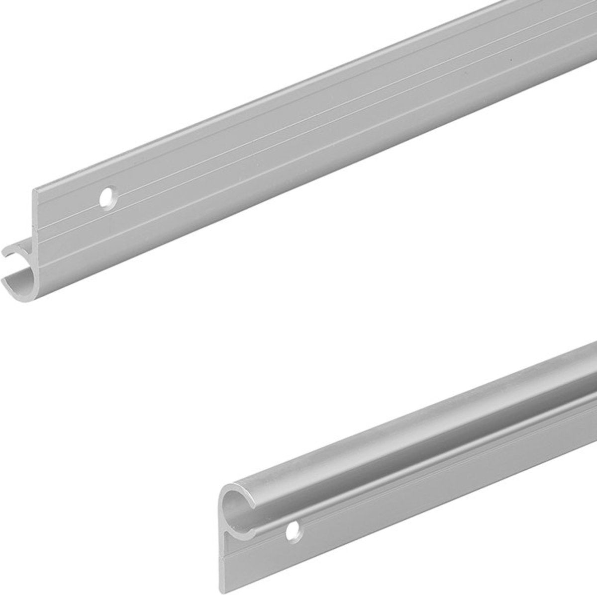 Proplus Zeltschiene – Aluminium – 90 Grad – inklusive Schrauben – 100 cm