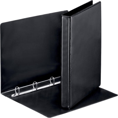 Esselte Essentials Panorama A4-Ringbinder – Rückenbreite 38 mm – Kapazität 180 Blatt – Schwarz
