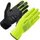 Gripgrab – Ride wasserdichte Winter-Fahrradhandschuhe, langfingerig, wasserdicht mit Polsterung – Unisex – gelbe Hi-Vis – Größe S