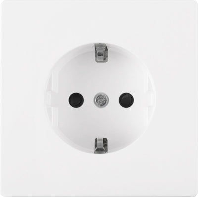 Schneider Electric Merten D-Life-Steckdose – Einbau – 1-fach – geerdet – Polarweiß