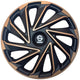Sparco Radkappen Varese 16 Zoll schwarz gold 4er Set