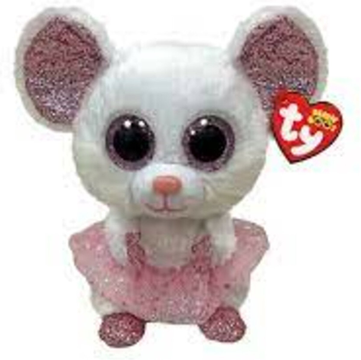 Ty Beanie Buddy Nina Mouse, 24 cm