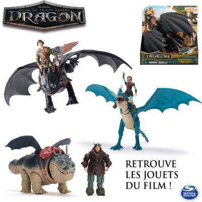 Dreamworks-Drachen, wie man seinen Drachen zähmt – wie man einen Drachen zähmt – böse Viper und Astrid – Wikinger-Duo-Actionfiguren – Spielzeug