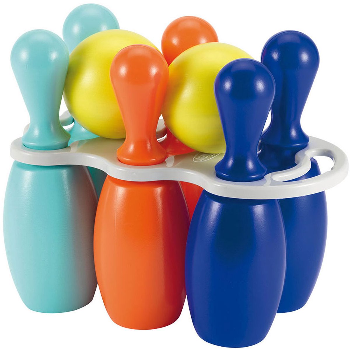 Ecoiffier Bowling -Set mit 2 Bällen, 8dlg.