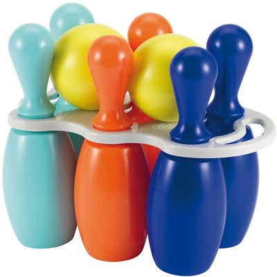 Ecoiffier Bowling -Set mit 2 Bällen, 8dlg.