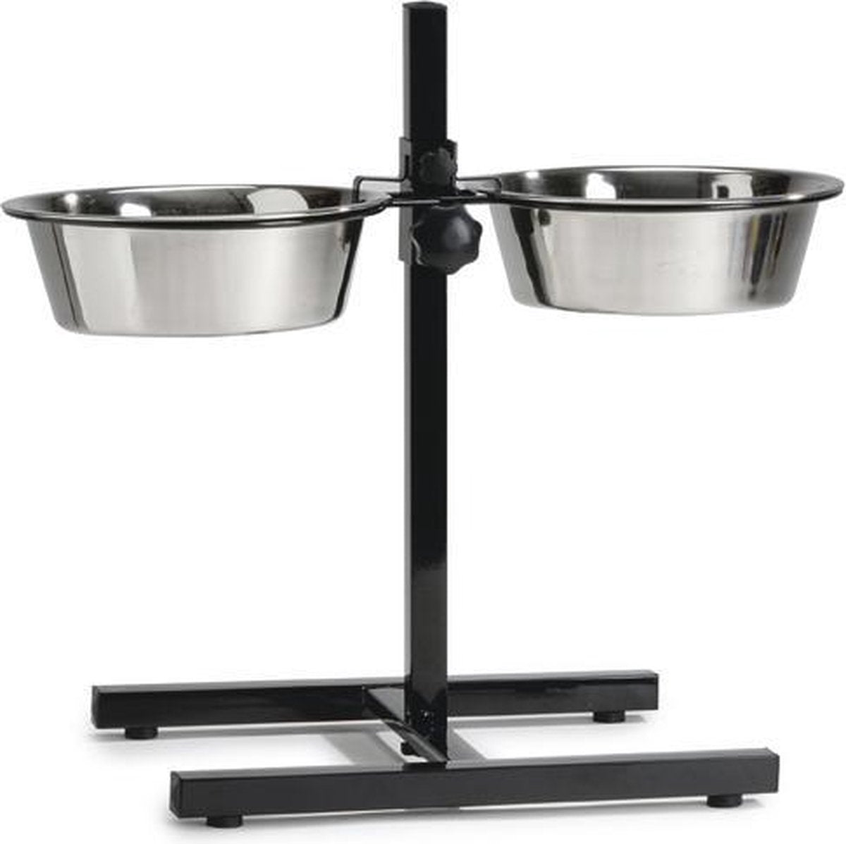 Beeztees Standard - Hundefutter- und Wassernapf - Schwarz - 20 cm