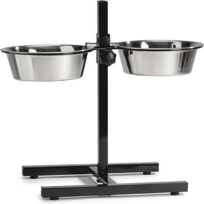 Beeztees Standard - Hundefutter- und Wassernapf - Schwarz - 20 cm
