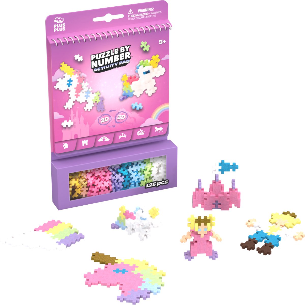 Brand Unit Plus Plus Puzzle mit Einhornzahlen