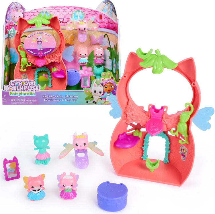 Ty Gabby's Dollhouse Fairylandia Flutterriffic Dress Up Par Spielset