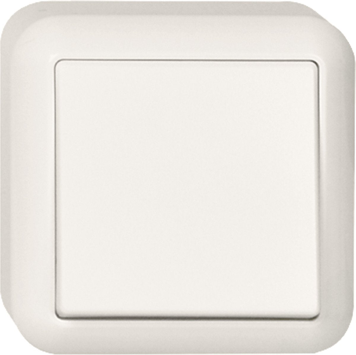 Schneider Electric Aufputz-Umschalter - Polarweiß - Contura - - 381604