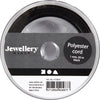 Kreativfirma Polyester Cord Black, 50 m