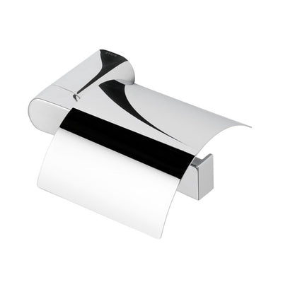 Geesa Wynk Toilettenpapierhalter mit Klappe – rechts – Chrom